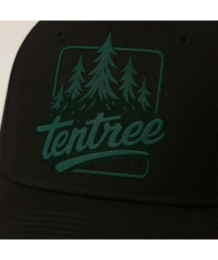 TENTREE TENTREE Tentree Trees Elevation Hat Meteorite Black/Green