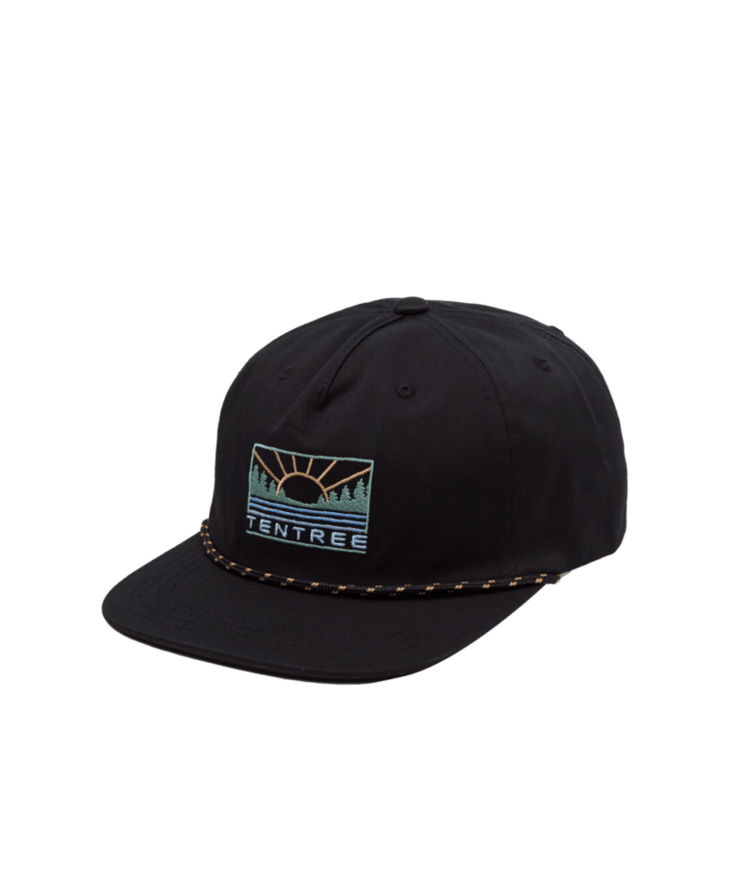 TENTREE TENTREE Weekend Away Apex Hat Meteorite Black/Tidal Teal