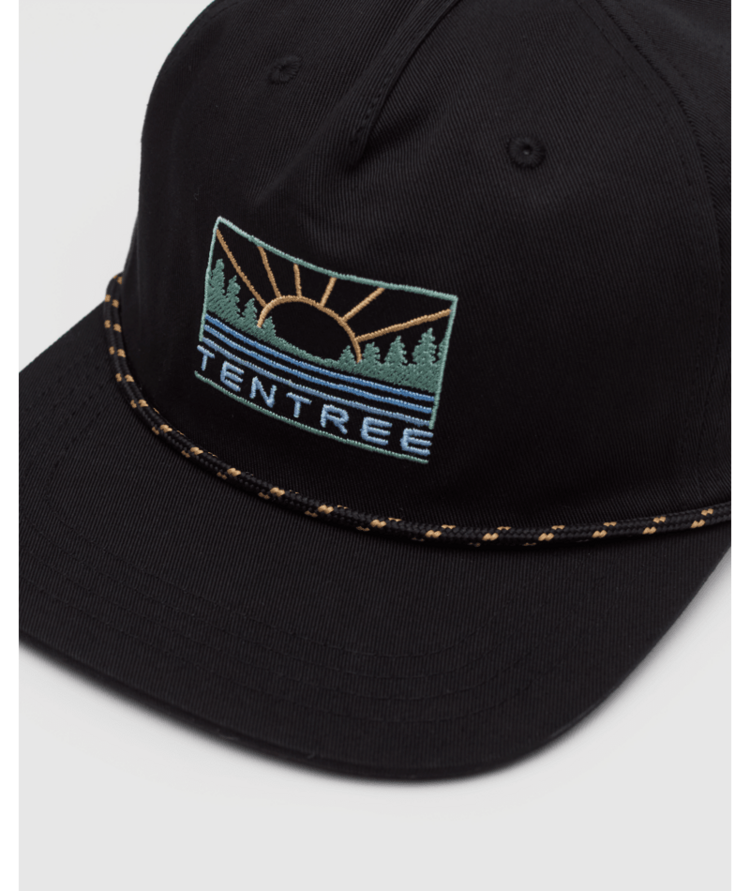 TENTREE TENTREE Weekend Away Apex Hat Meteorite Black/Tidal Teal
