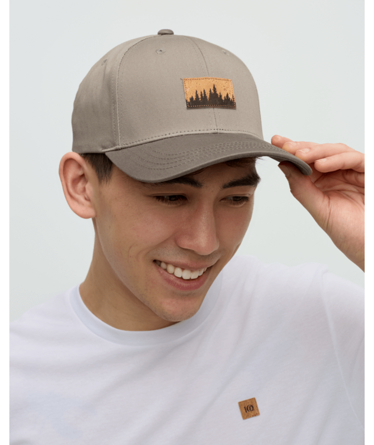TENTREE TENTREE Juniper Cork Patch Elevation Hat Timber/Clay/Cork Patch