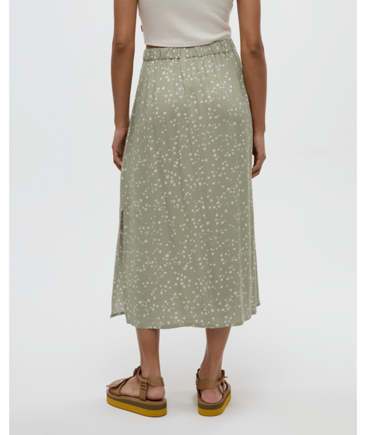 TENTREE TENTREE Yaletown Skirt Light Moss/Bloom Floral