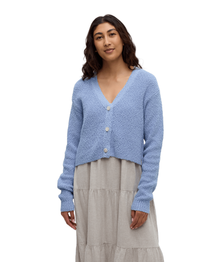 TENTREE TENTREE Poplar Cardigan Lakeside Blue