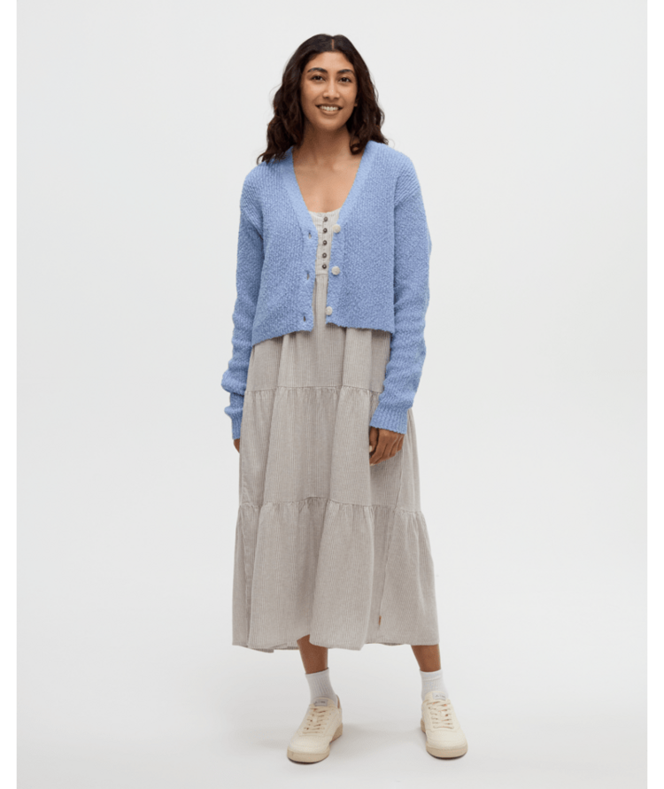 TENTREE TENTREE Poplar Cardigan Lakeside Blue