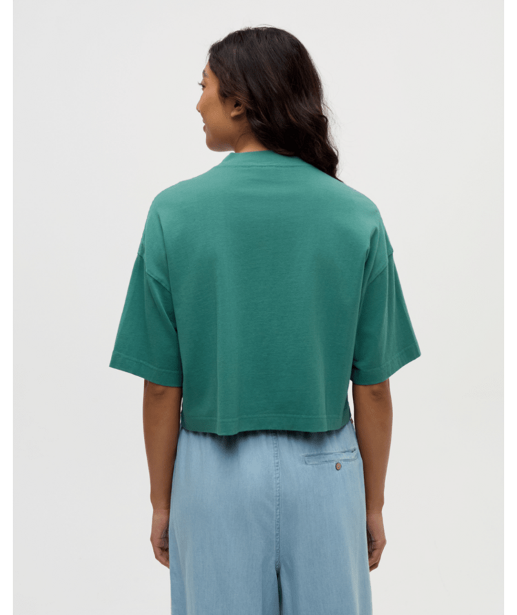 TENTREE TENTREE Laurelwood Crop T-Shirt Tidal Teal