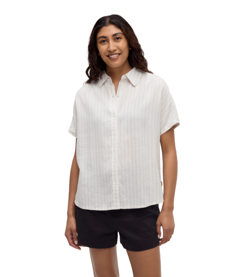 TENTREE TENTREE Magnolia Shirt Undyed/Double Stripe