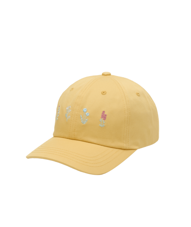 TENTREE TENTREE Spring Flora Peak Hat Dusk Yellow/Rosewood
