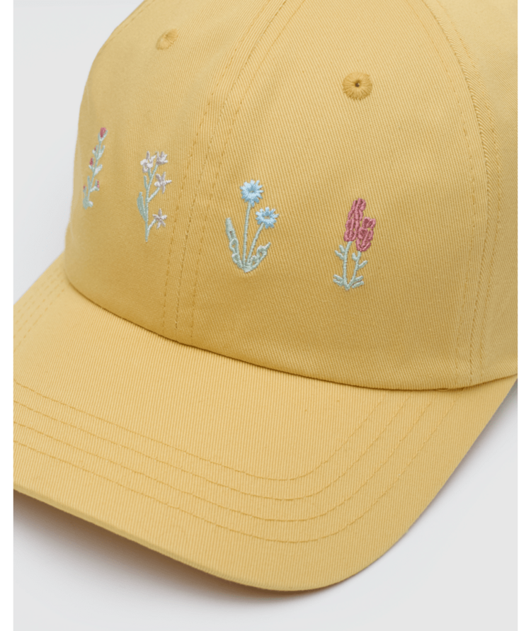 TENTREE TENTREE Spring Flora Peak Hat Dusk Yellow/Rosewood