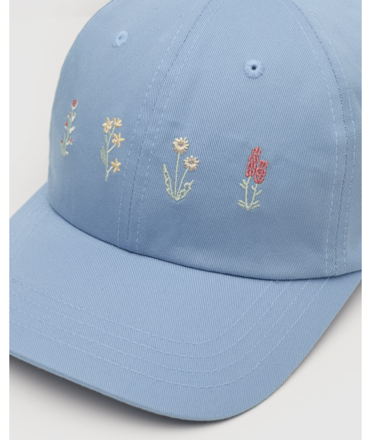 TENTREE TENTREE Spring Flora Peak Hat Lakeside Blue/White Oak