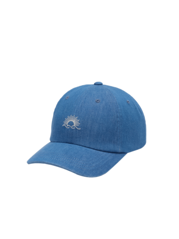 TENTREE TENTREE Embroidered Denim Peak Hat Mid Wash/White Oak
