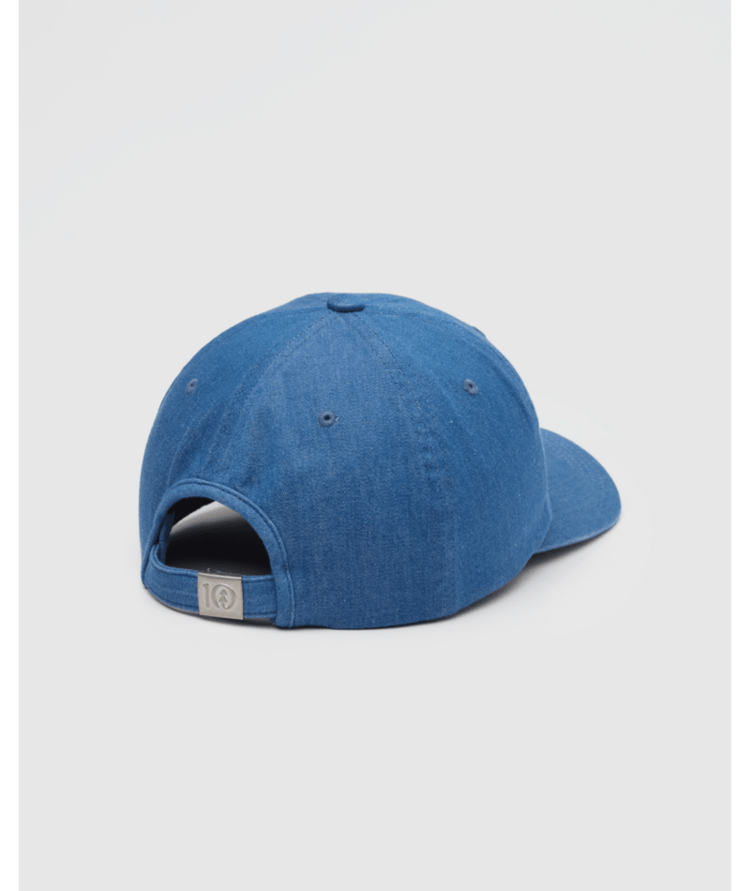 TENTREE TENTREE Embroidered Denim Peak Hat Mid Wash/White Oak