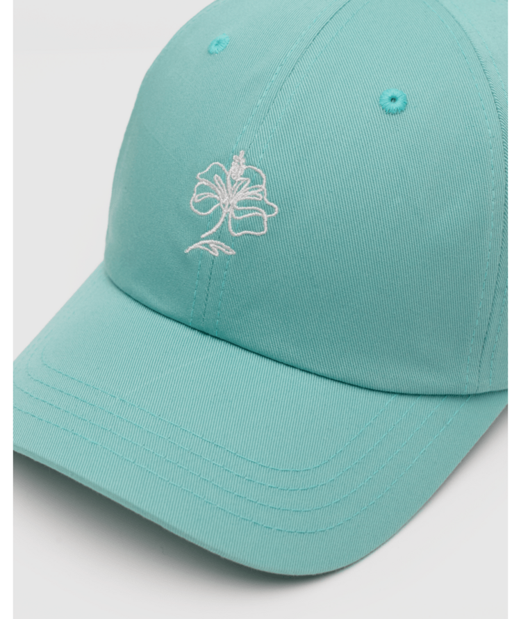 TENTREE TENTREE Embroidered Haiti Peak Hat Turquoise Sky/Vintage White