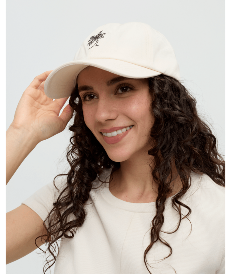 TENTREE TENTREE Embroidered Haiti Peak Hat Undyed/Graphite
