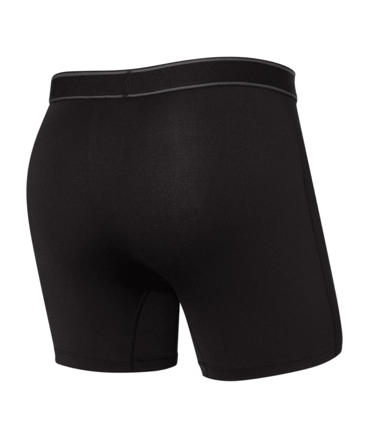 SAXX SAXX Daytripper Comfort Stretch Boxer Brief Fly Black