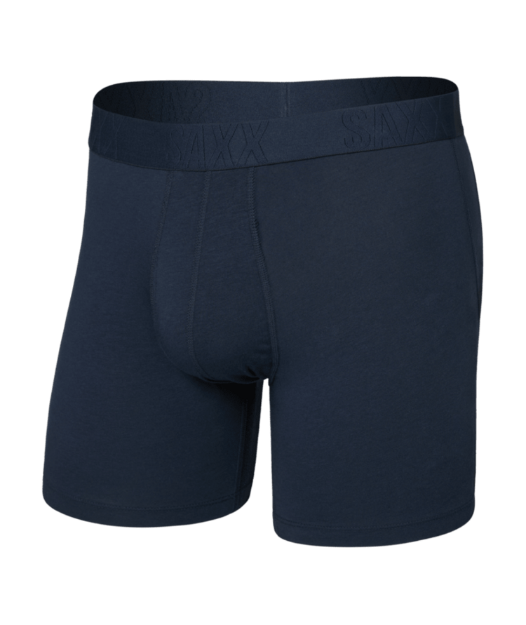 SAXX SAXX Droptemp™ Cooling Cotton Boxer Brief Fly Dark Ink