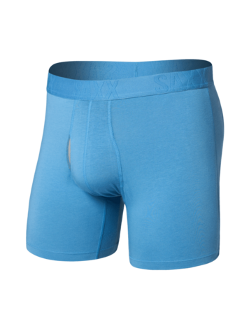 SAXX SAXX Droptemp™ Cooling Cotton Boxer Brief Fly Parisian Blue