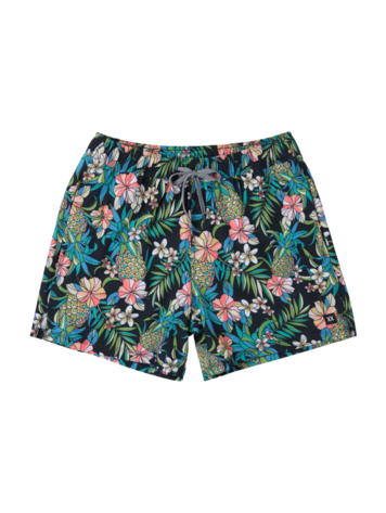 SAXX SAXX Oh Buoy 2N1 Volley 5" Pineapple Field Black