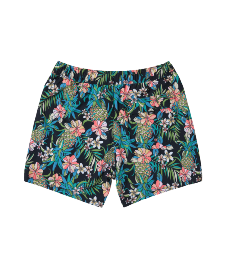 SAXX SAXX Oh Buoy 2N1 Volley 5" Pineapple Field Black