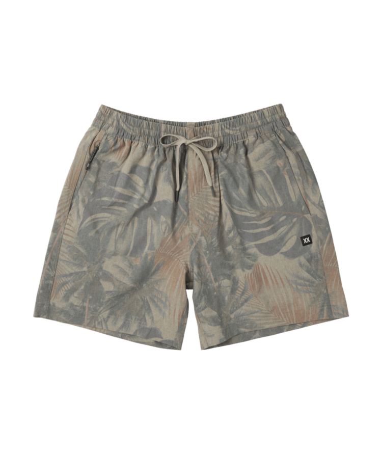 SAXX SAXX Sea To Shore 2N1 Volley Short 6" Palm Canopy Khaki