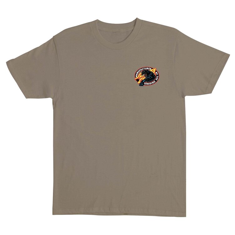 SANTA CRUZ SANTA CRUZ T-Shirt Natas Sc Panther Prairie Dust