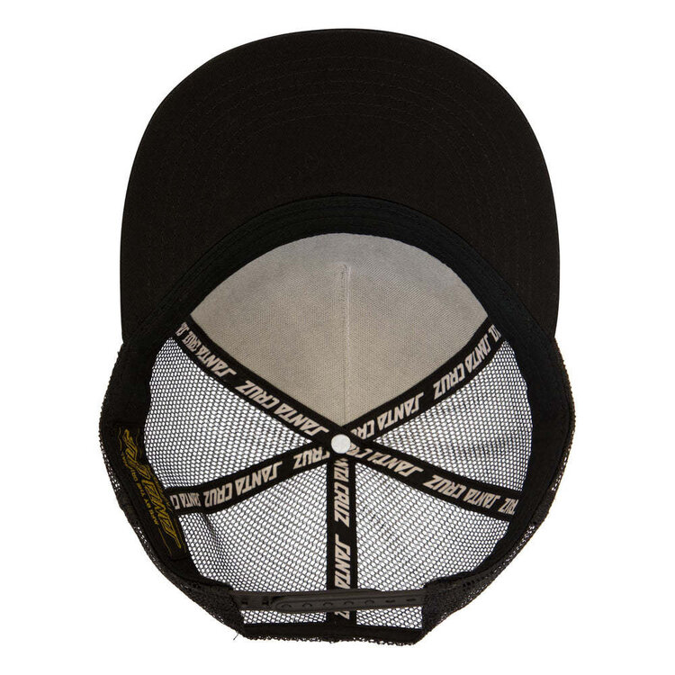 SANTA CRUZ SANTA CRUZ Trucker Hat Cruz Embroidered Black