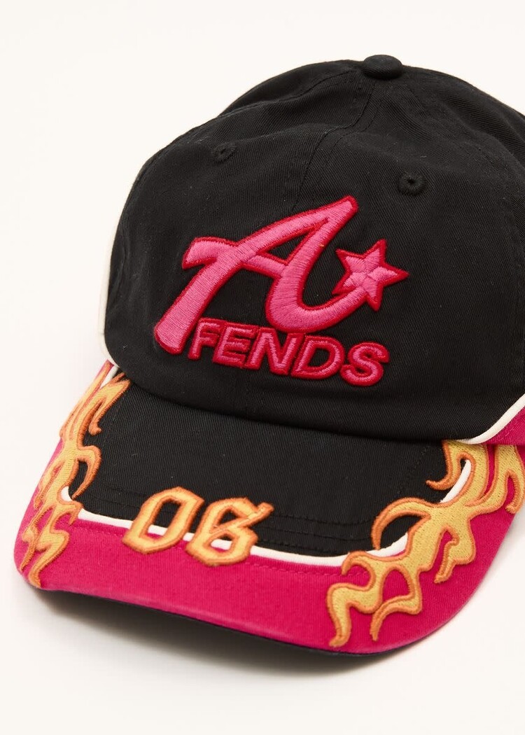 AFENDS AFENDS Derby Recycled Panelled Cap Black