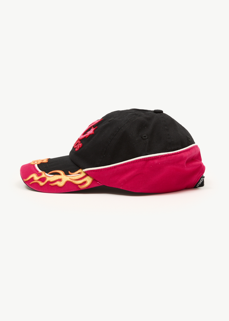 AFENDS AFENDS Derby Recycled Panelled Cap Black