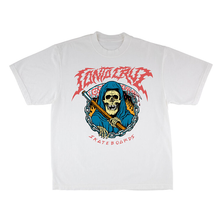 SANTA CRUZ SANTA CRUZ T-Shirt Out Of Time White