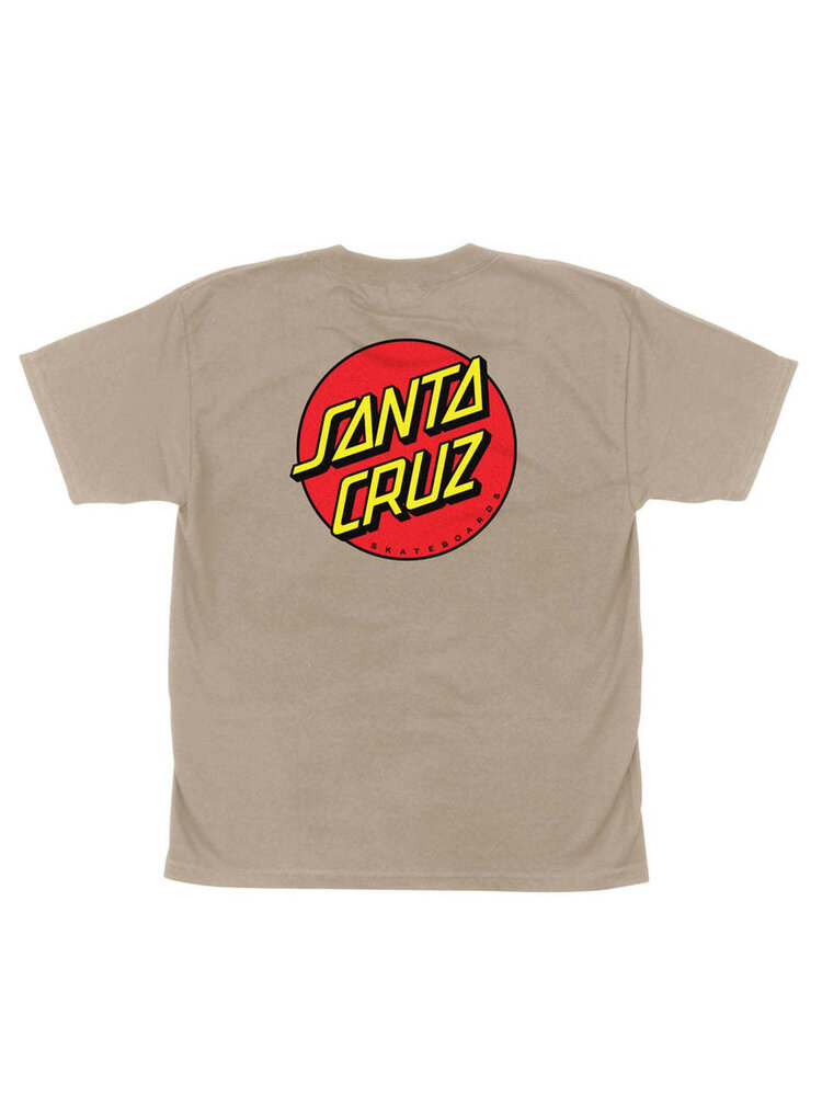 SANTA CRUZ SANTA CRUZ Youth Tee Classic Dot Sand