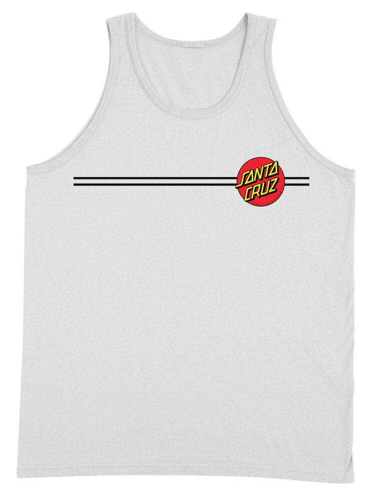 SANTA CRUZ SANTA CRUZ Tank Classic Dot White