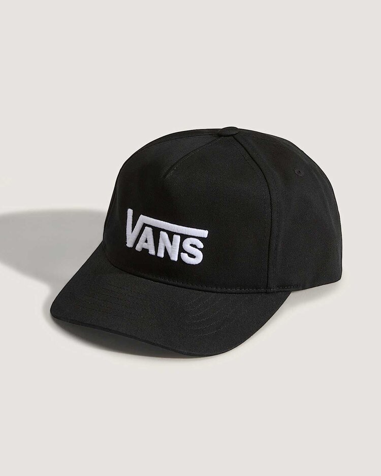 VANS VANS Kids Drop V Logo Snapback Hat Black