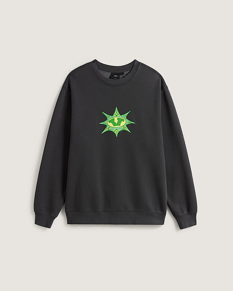 VANS VANS Star Checker Crew Sweatshirt Black