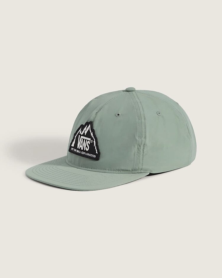 VANS VANS Crestline Snapback Hat Gray Olive