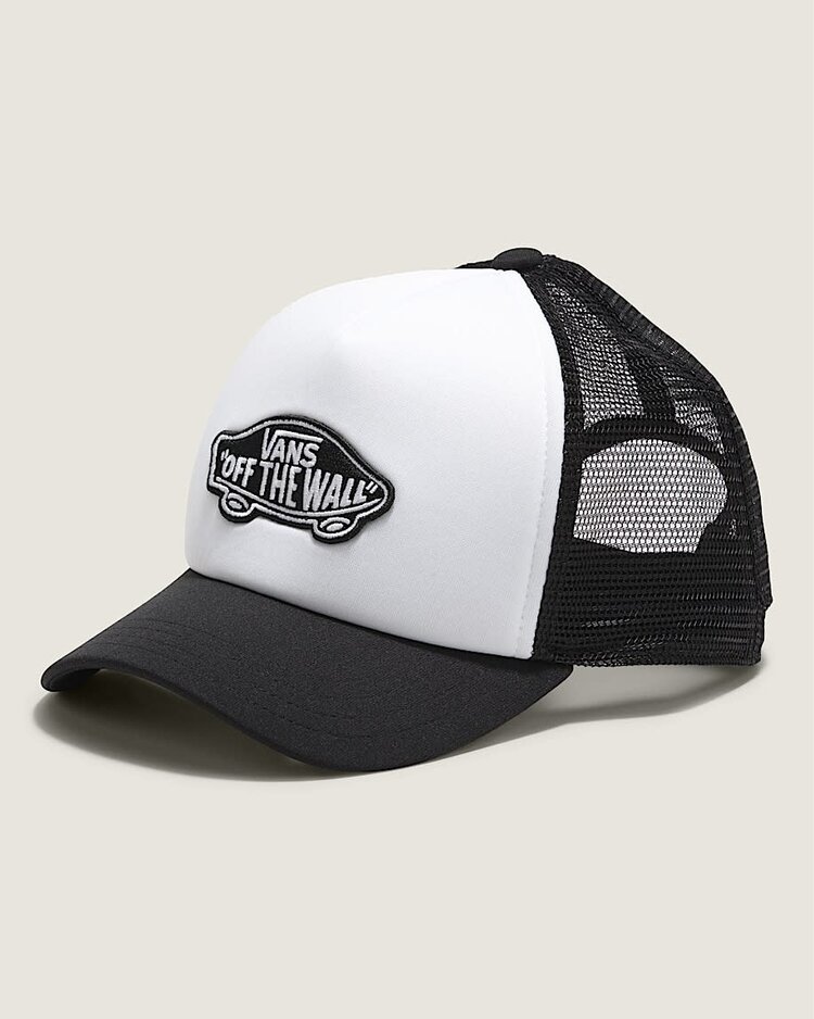 VANS VANS B Classic Patch Curved Bill Trucker Black-White
