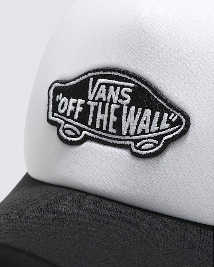 VANS VANS B Classic Patch Curved Bill Trucker Black-White