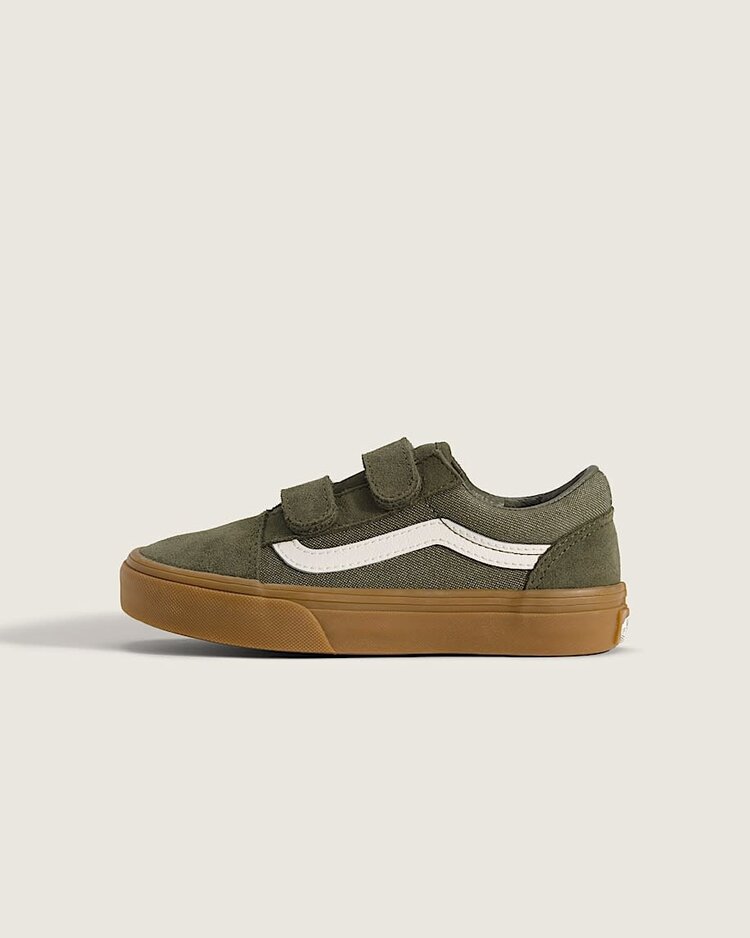 VANS VANS Little Kids Old Skool V Shoe Green