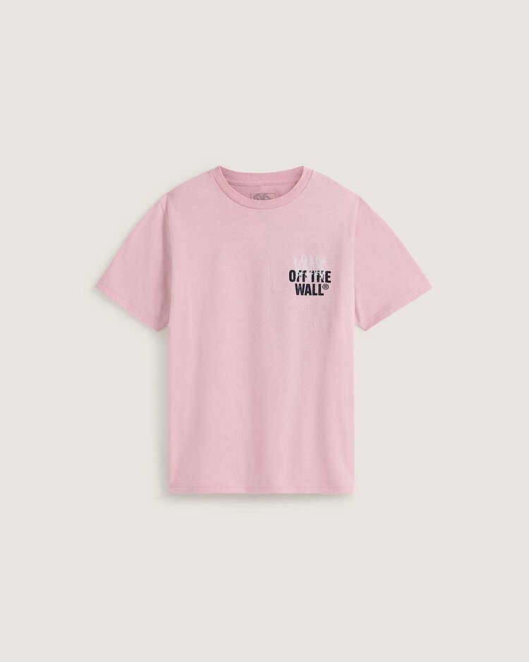 VANS VANS Kids Metal Wall T-Shirt Pink Dawn