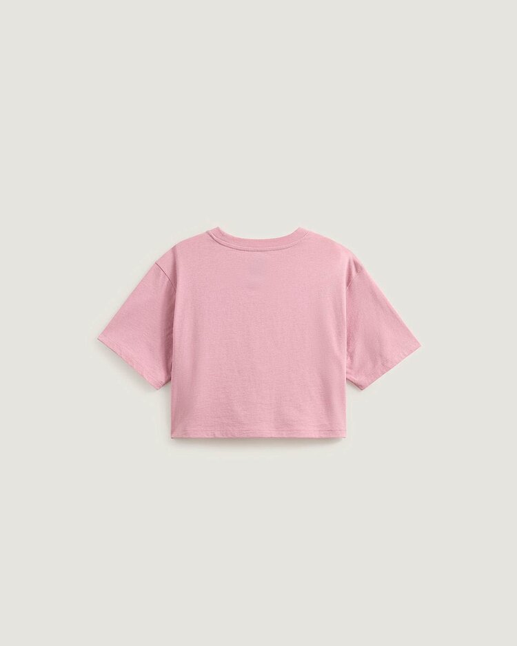 VANS VANS Kids Archived Crop T-Shirt Pink Dawn