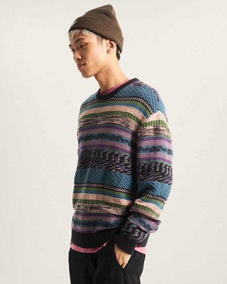 VANS VANS Boyer Crew Sweater Black Stargazer