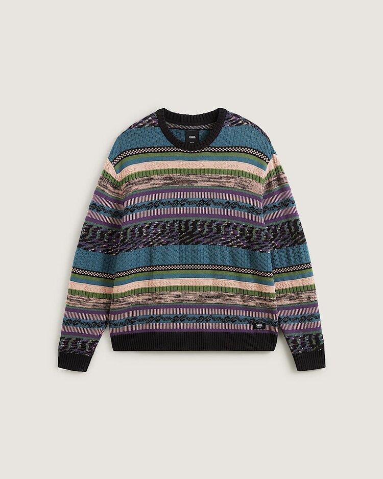 VANS VANS Boyer Crew Sweater Black Stargazer