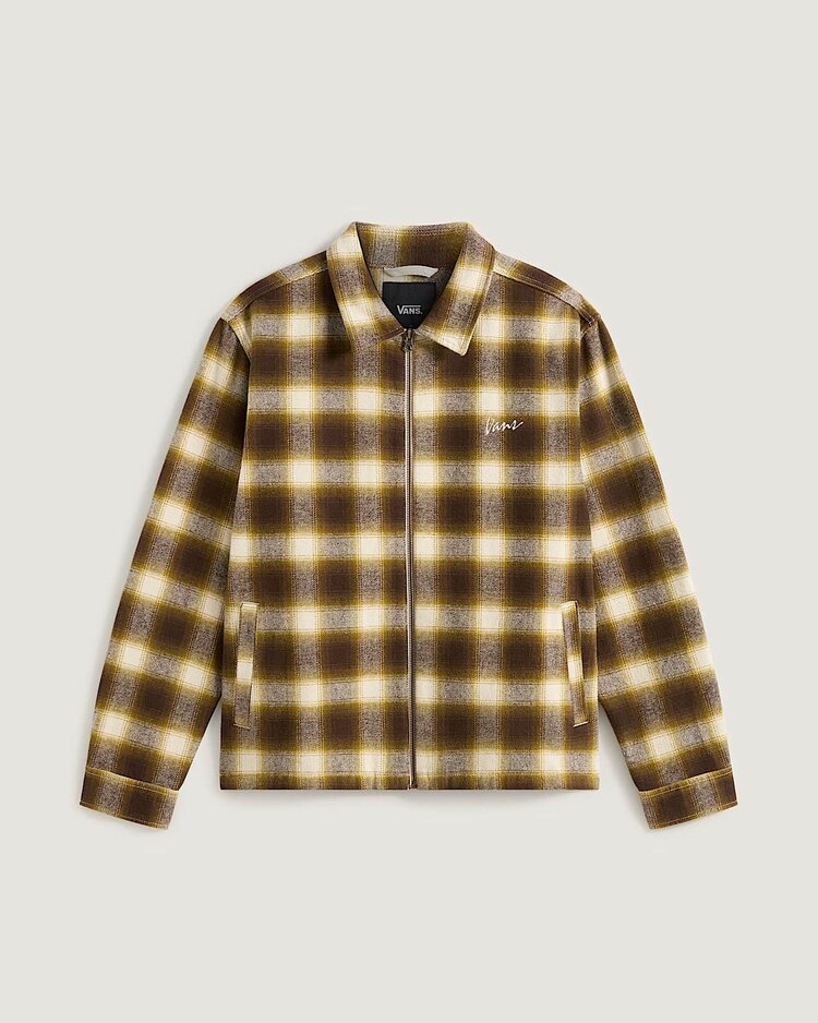 VANS VANS Crestmont Plaid Shacket Oatmeal