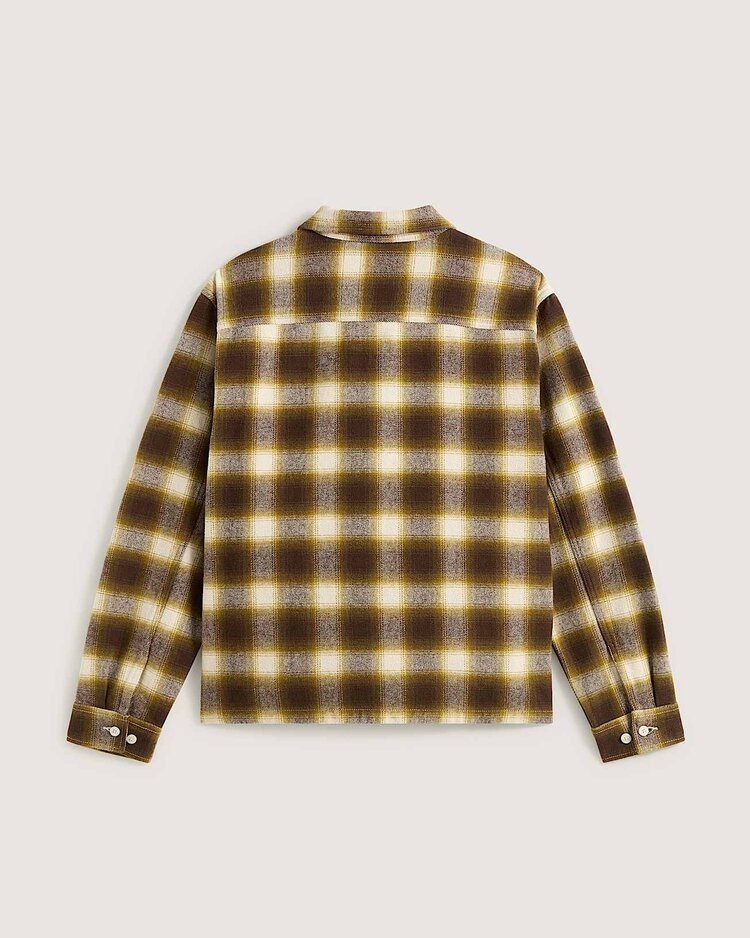 VANS VANS Crestmont Plaid Shacket Oatmeal