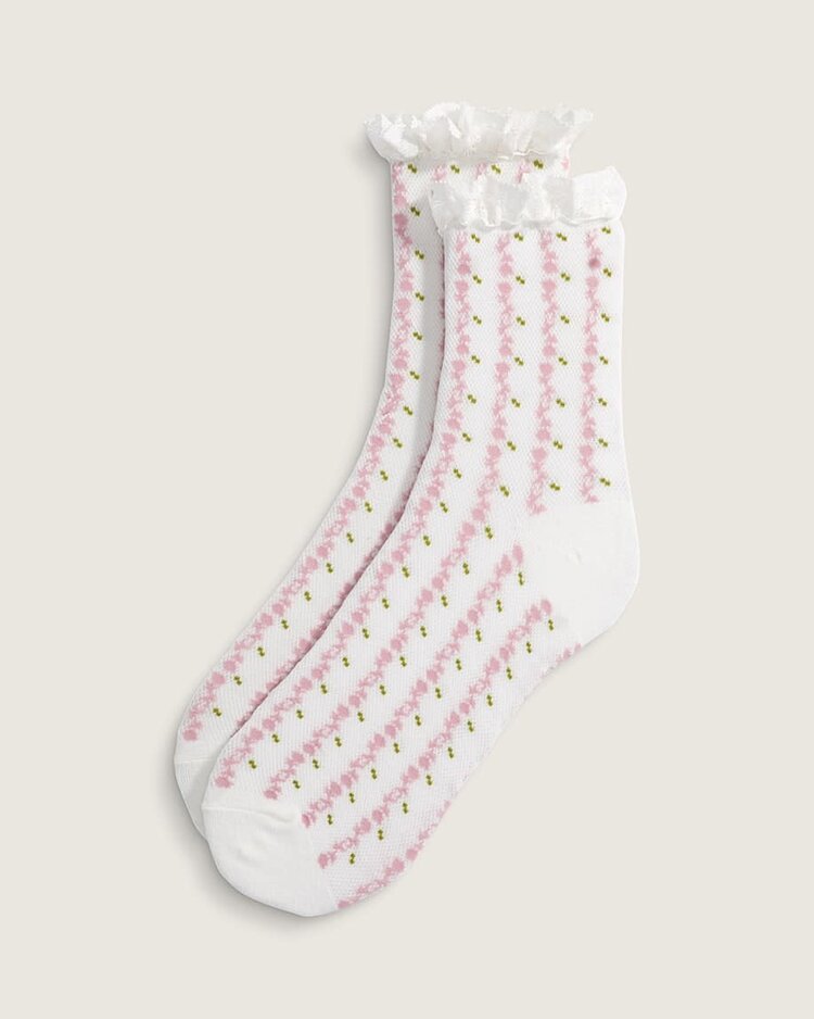 VANS VANS Sereno Lace Crew Socks Marshmallow