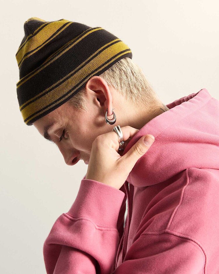 VANS VANS Skate Blurry Stripe Beanie Black