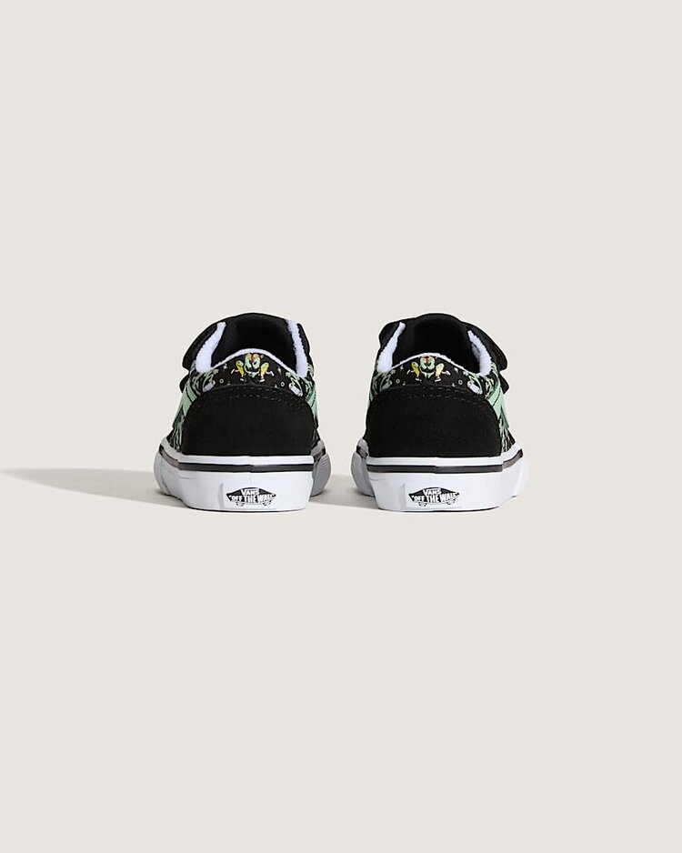 VANS VANS Toddler Old Skool V Shoe Black/Green