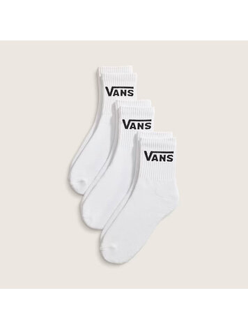 VANS VANS Classic Half Crew Socks 3-Pack White