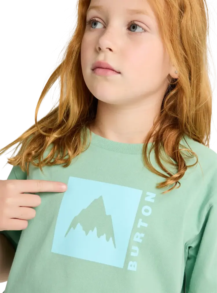 BURTON BURTON Kids' Classic Mountain Ss T-Shirt Soft Sage