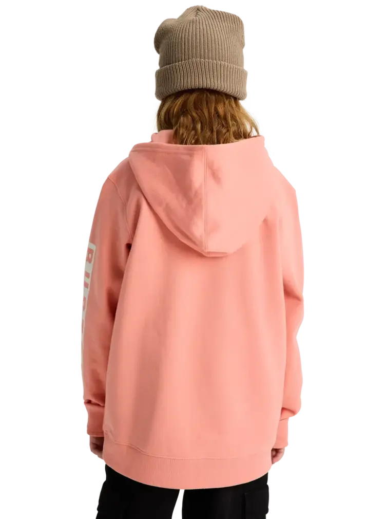 BURTON BURTON Kids' Elite Pullover Hoodie Sunrise Coral
