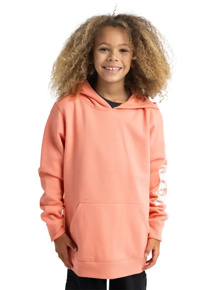 BURTON BURTON Kids' Elite Pullover Hoodie Sunrise Coral