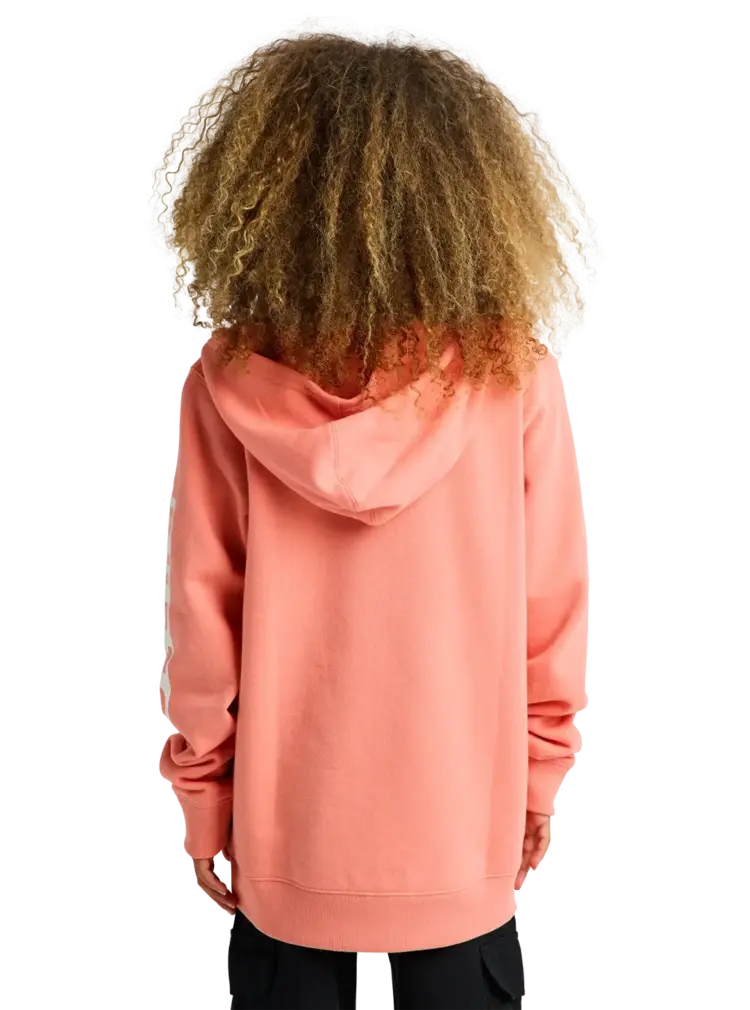 BURTON BURTON Kids' Elite Pullover Hoodie Sunrise Coral