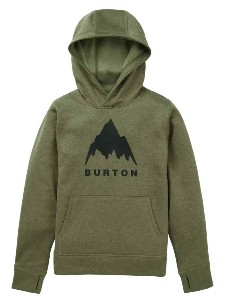 BURTON BURTON Kids' Oak Pullover Forest Moss Heather